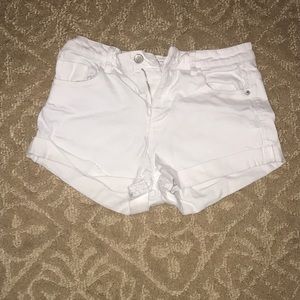 High waisted shorts
